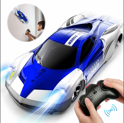 Gravity-Defying Wall Climber Car