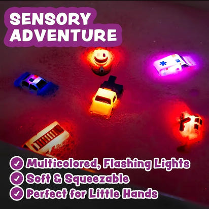 6 Light-Up Rescue Bath Toys